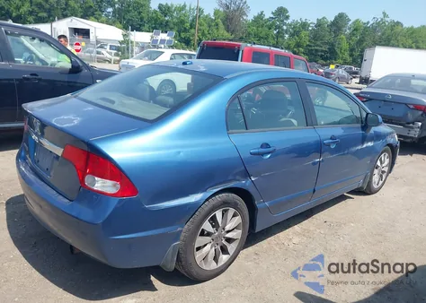 2010 Honda Civic Ex-L z USA, uszkodzony, nr VIN 2HGFA1F95AH525895